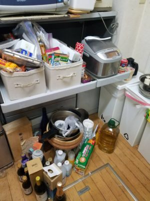 キッチン 収納 整理収納サービス お片付け 横浜市都筑区 アドバイザー