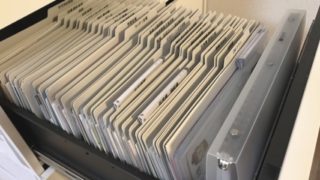 書類整理 バーチカルファイリング 家庭の書類収納 ホームファイリング