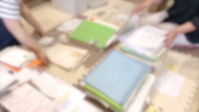 横浜市の出張書類整理サポート事例（バーチカルファイリング）